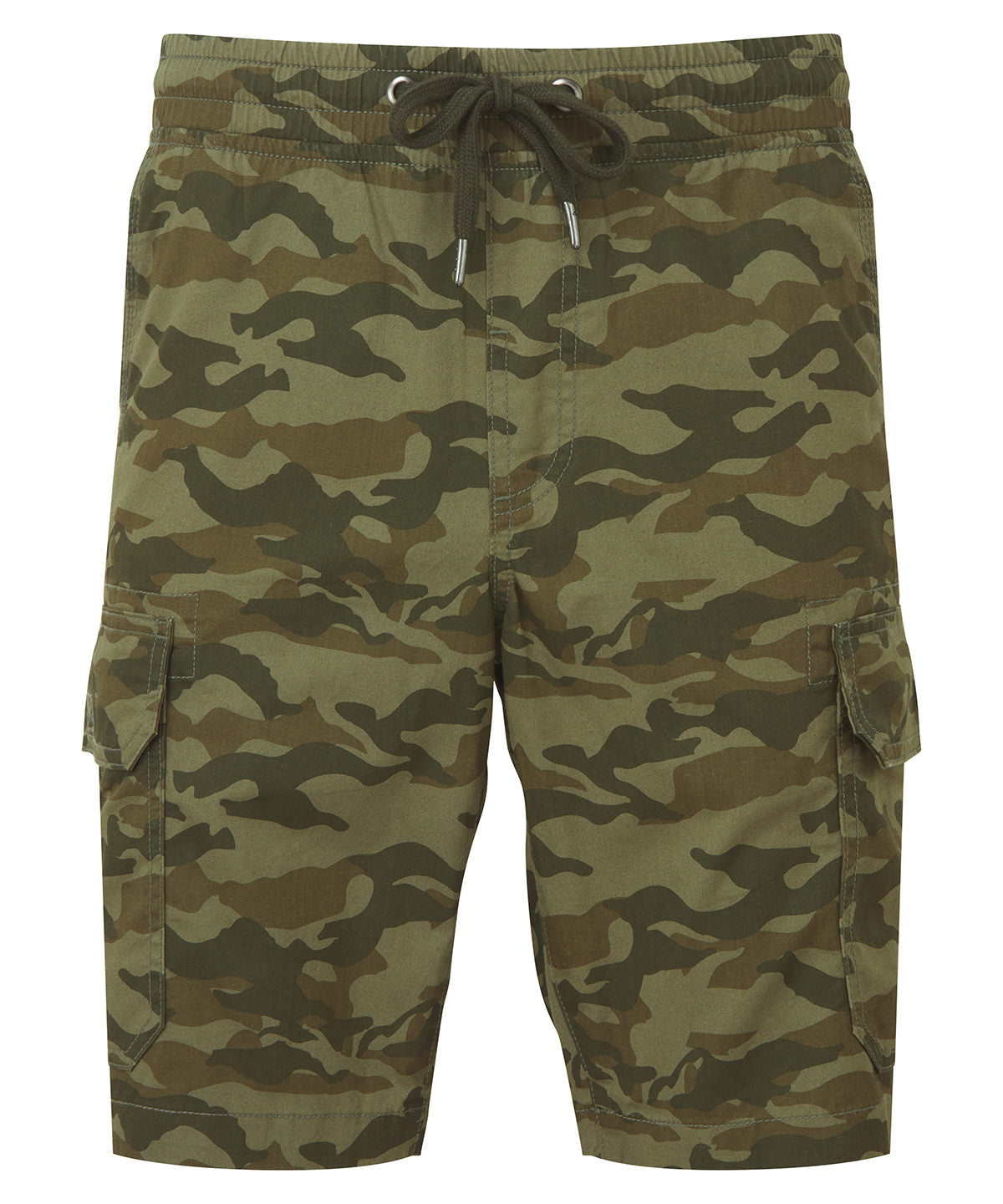 Mens camo cargo utility shorts 