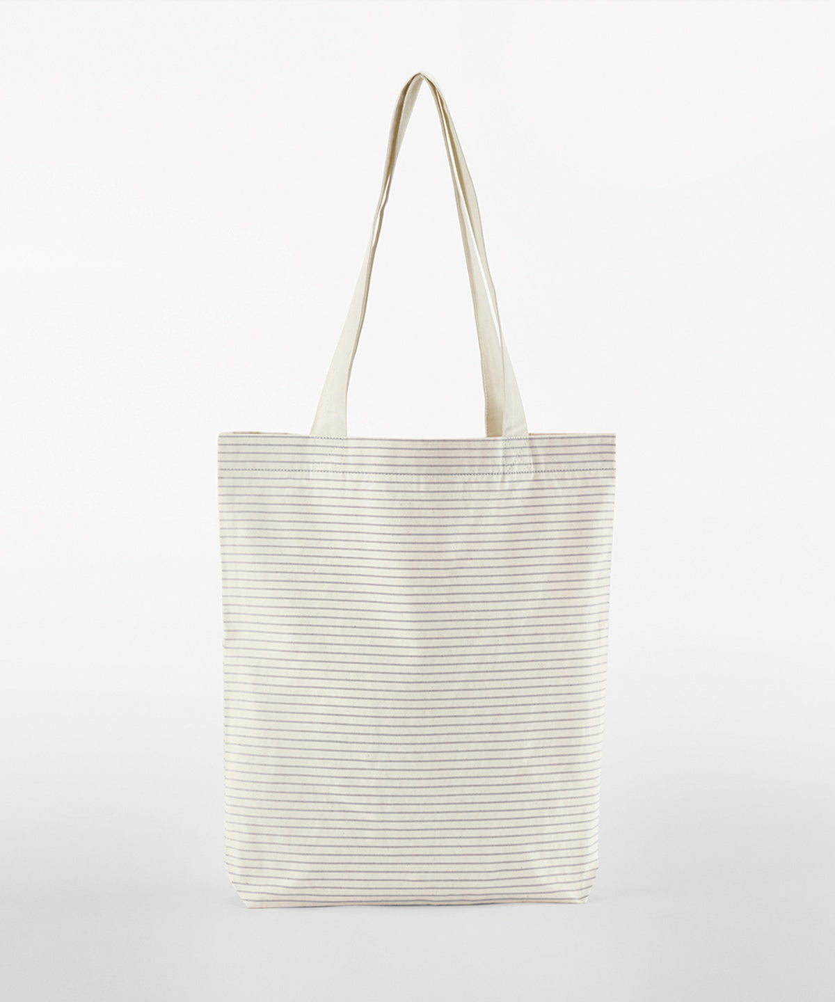 Striped organic cotton tote