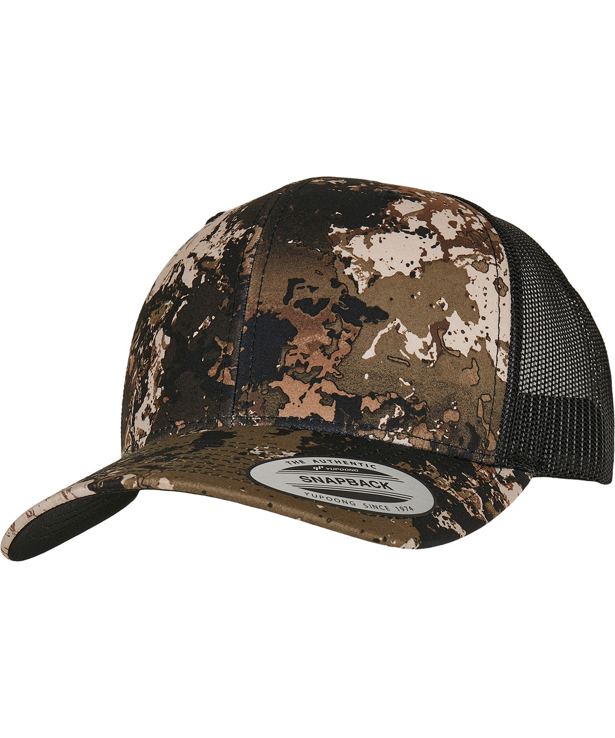 YP Classics® Veil Camo retro trucker cap (6606VC)