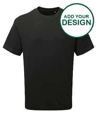 Anthem - T-shirt épais Anthem - Noir - Ajoutez votre design/logo