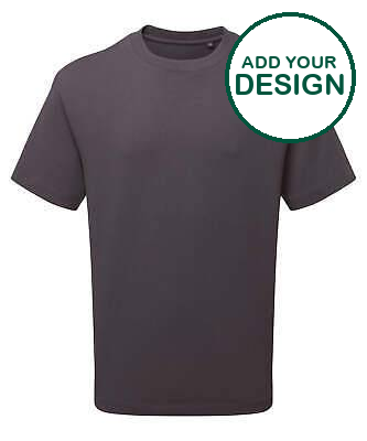 Anthem - T-shirt épais Anthem - Anthracite - Ajoutez votre design/logo
