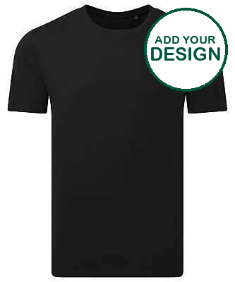 Anthem - T-shirt mi-lourd Anthem - Noir - Ajoutez votre design/logo