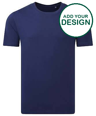 Anthem - T-shirt mi-lourd Anthem - Bleu marine - Ajoutez votre design/logo
