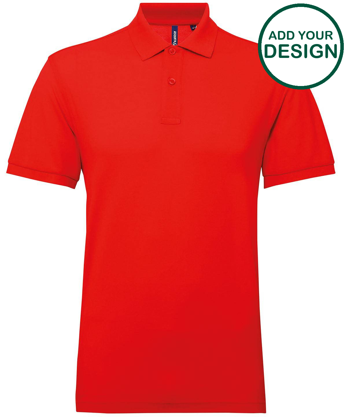 Men’s polycotton blend polo