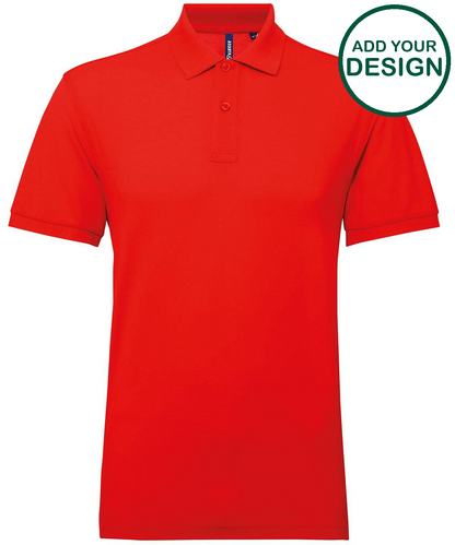 Men’s polycotton blend polo