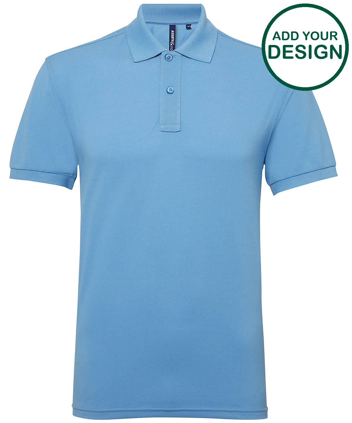 Men’s polycotton blend polo