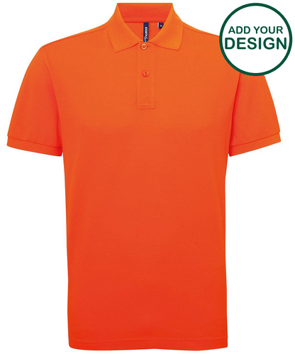 Men’s polycotton blend polo