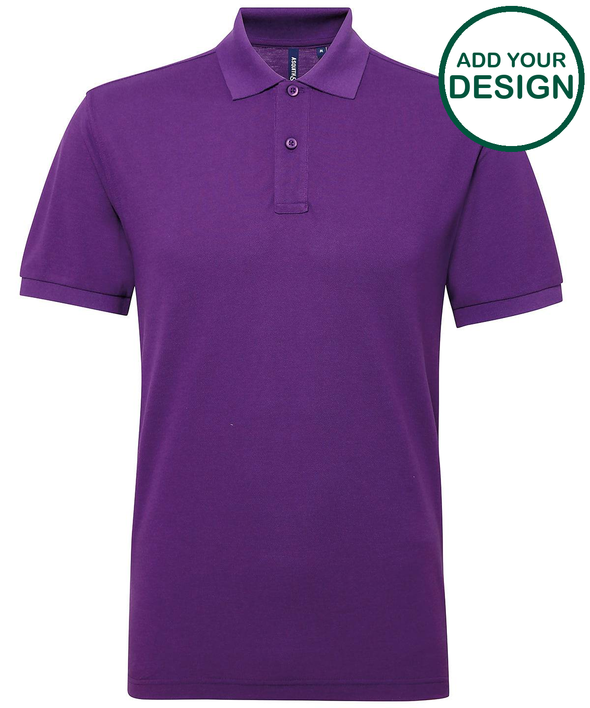 Men’s polycotton blend polo