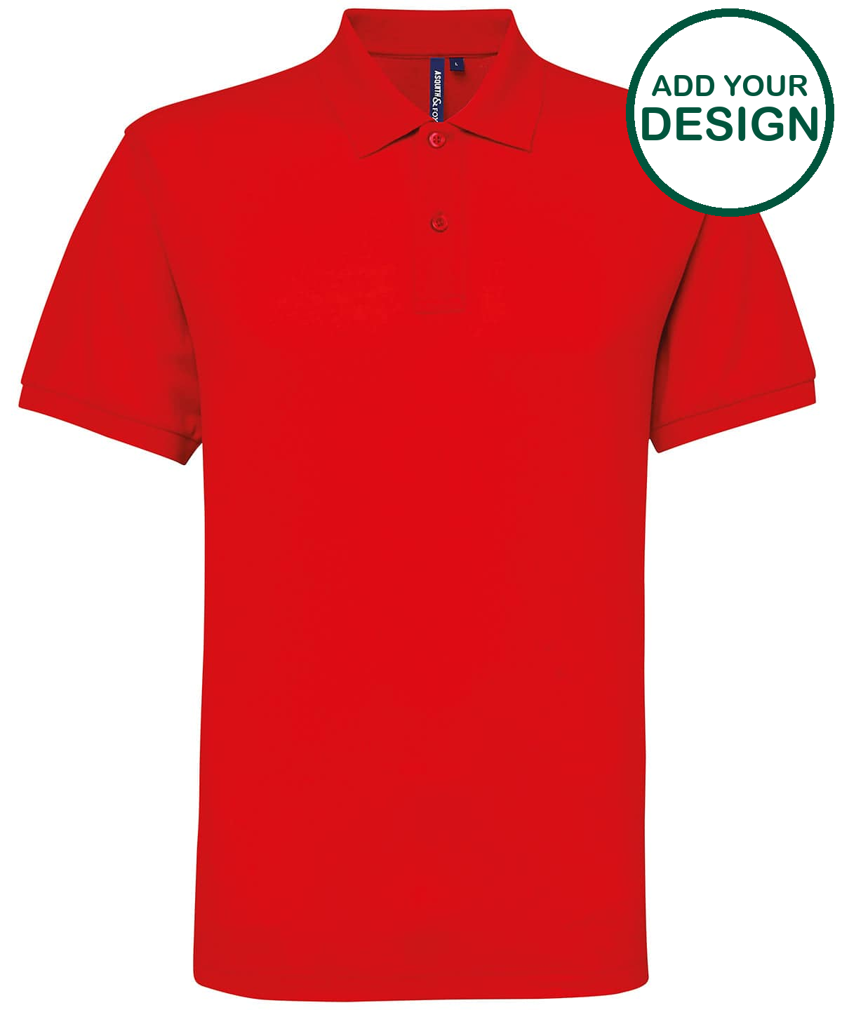 Men’s polycotton blend polo