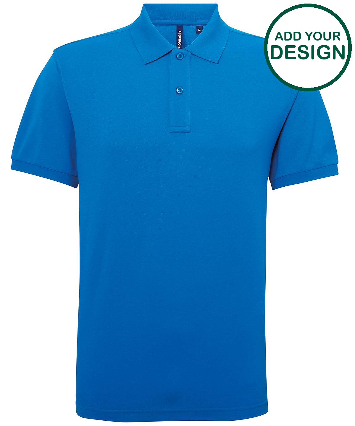 Men’s polycotton blend polo