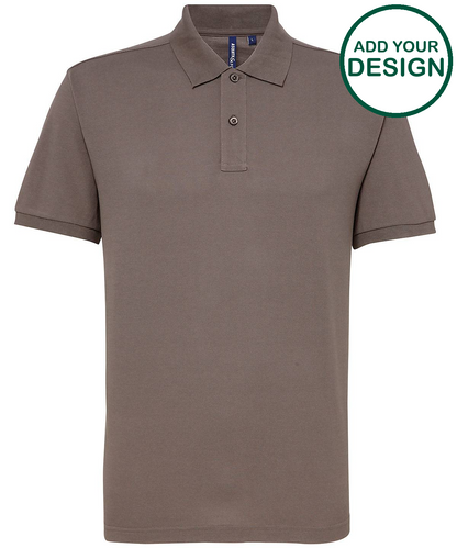 Men’s polycotton blend polo