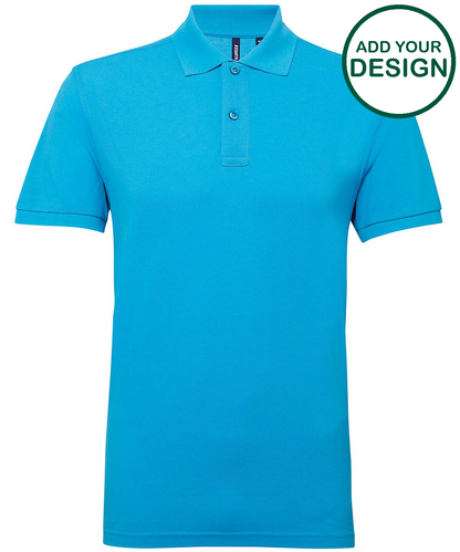 Men’s polycotton blend polo