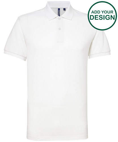 Men’s polycotton blend polo
