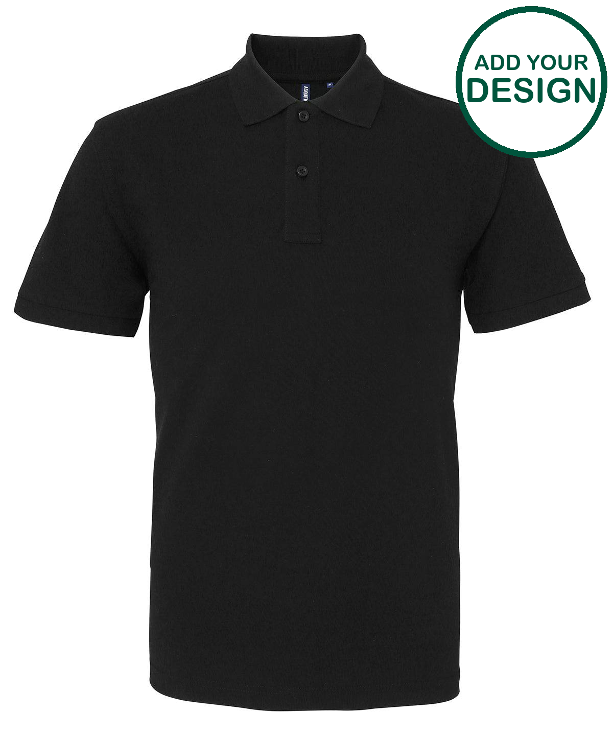 Men's organic polo