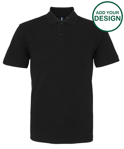 Men's organic polo