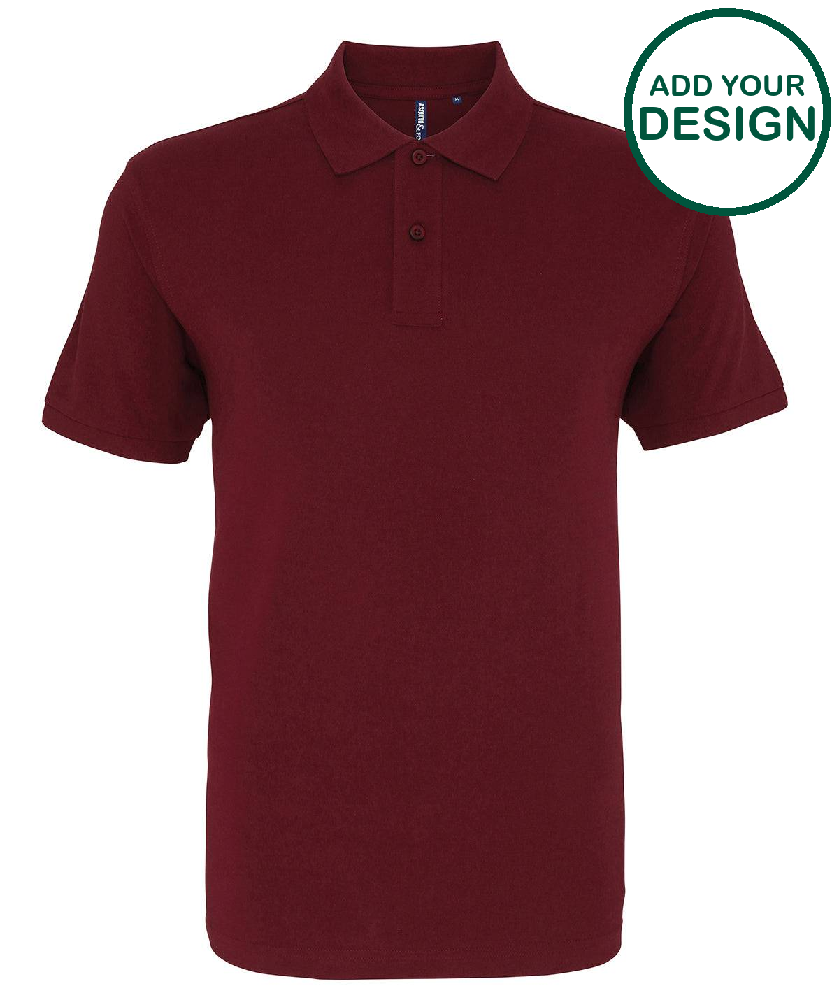 Men's organic polo