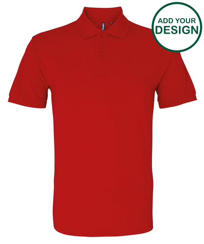 Men's organic polo