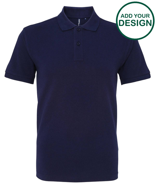 Men's organic polo