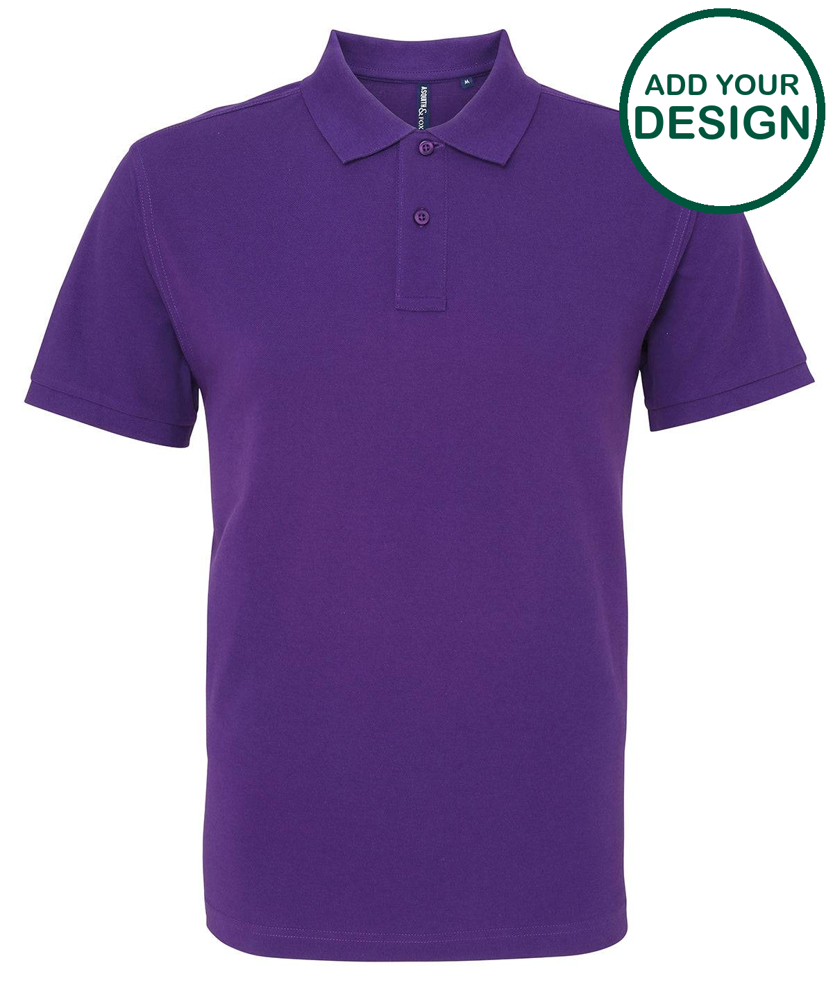 Men's organic polo
