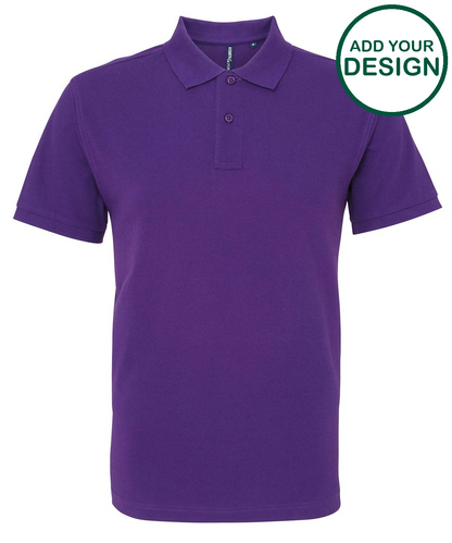 Men's organic polo