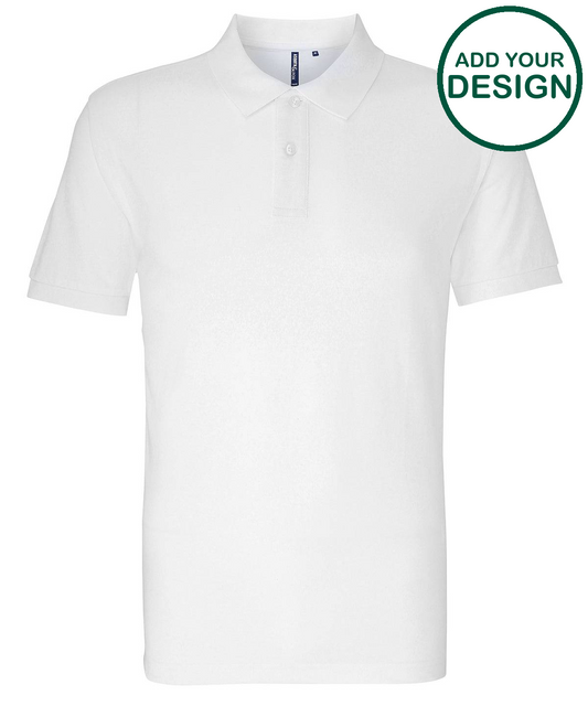 Men's organic polo