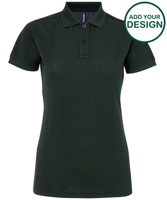 Women’s polycotton blend polo