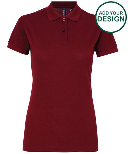 Women’s polycotton blend polo