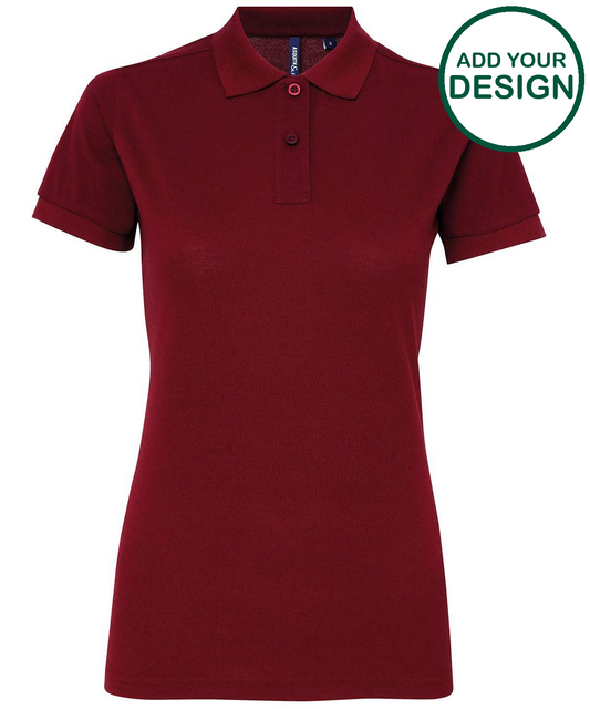 Women’s polycotton blend polo