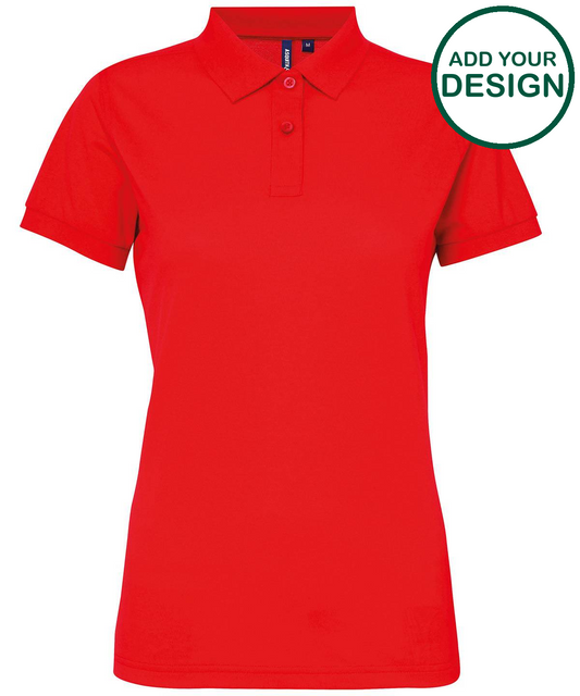Women’s polycotton blend polo