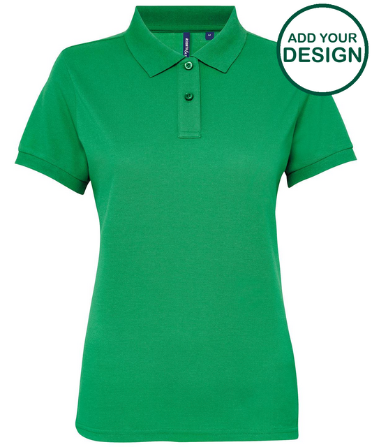Women’s polycotton blend polo