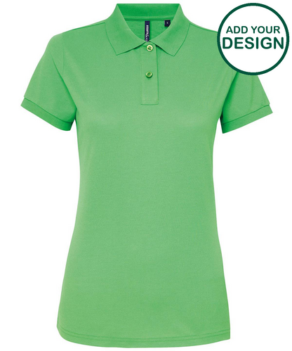 Women’s polycotton blend polo