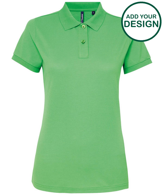 Women’s polycotton blend polo