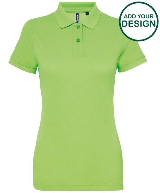 Women’s polycotton blend polo
