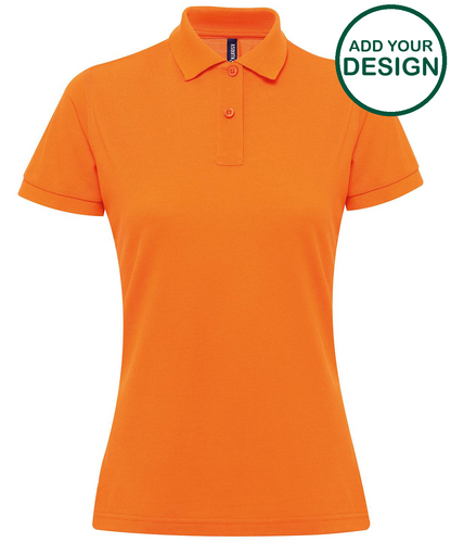 Women’s polycotton blend polo