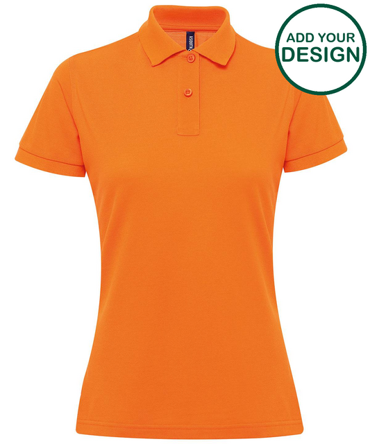 Women’s polycotton blend polo