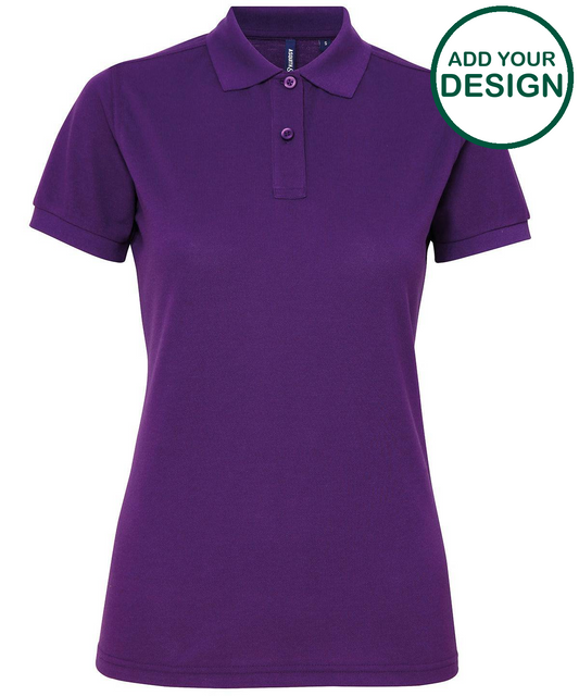 Women’s polycotton blend polo