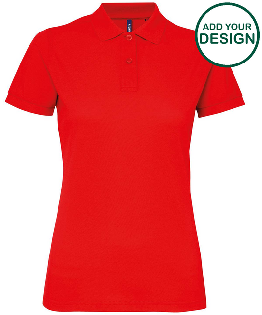 Women’s polycotton blend polo