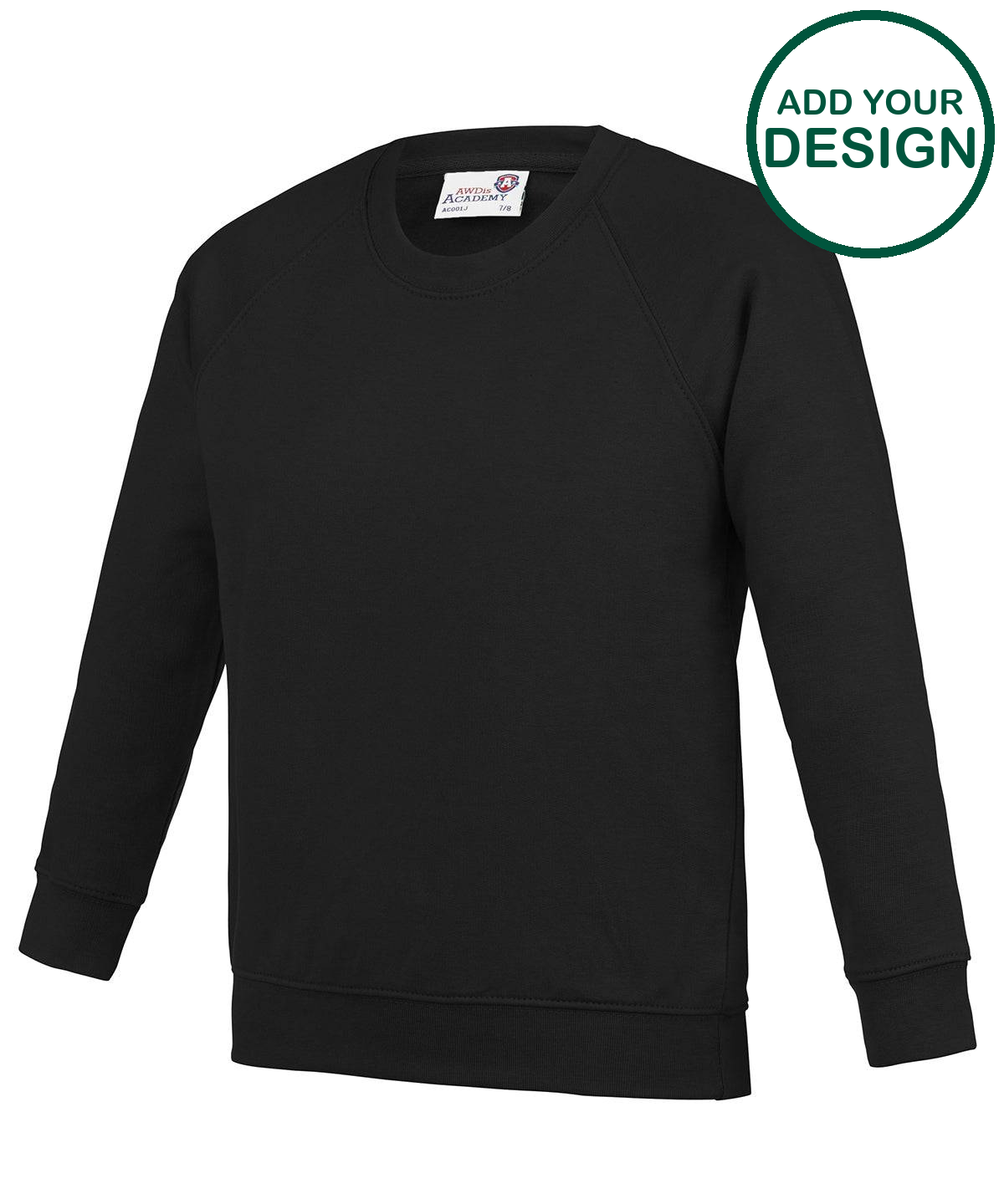 Kids Academy raglan sweatshirt