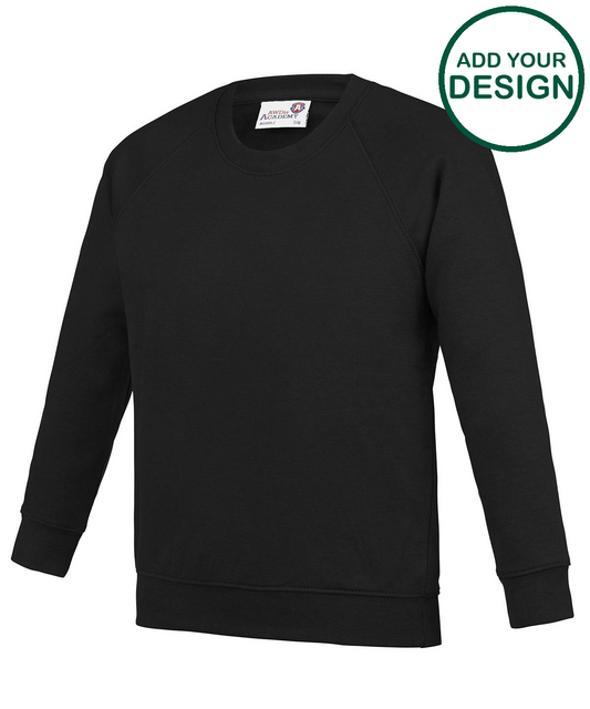 Kids Academy raglan sweatshirt