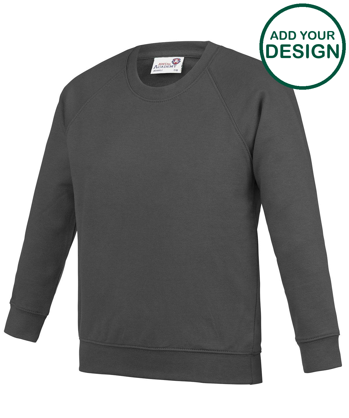 Kids Academy raglan sweatshirt