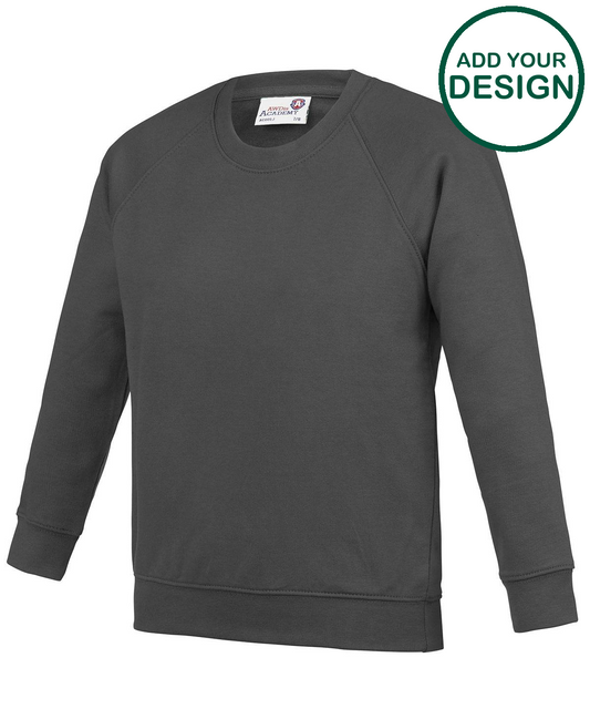 Kids Academy raglan sweatshirt