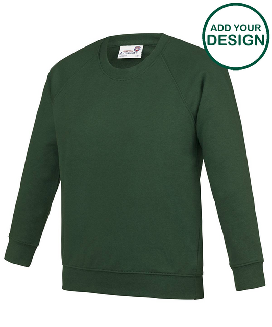 Kids Academy raglan sweatshirt