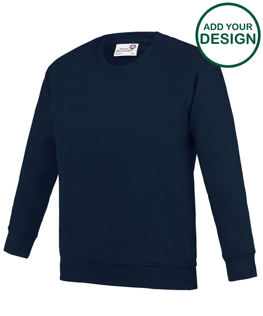 Kids Academy raglan sweatshirt
