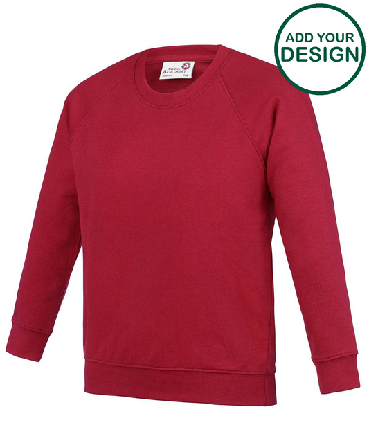 Kids Academy raglan sweatshirt