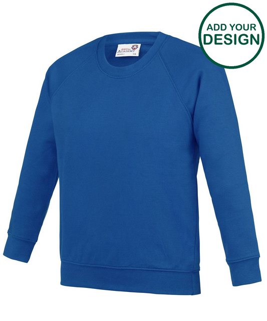 Kids Academy raglan sweatshirt