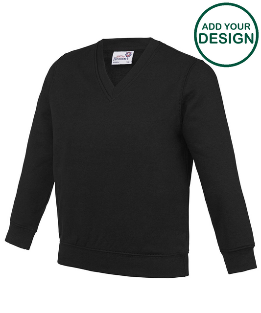 Kids Academy v-neck sweatshirt