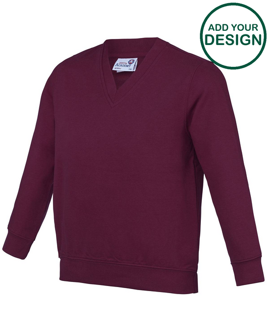Kids Academy v-neck sweatshirt