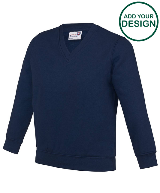 Kids Academy v-neck sweatshirt