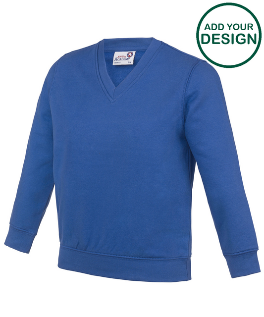 Kids Academy v-neck sweatshirt