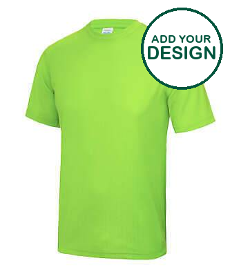 AWDis Just Cool - Cool T - Electric Green - Add Your Design/Logo
